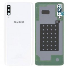 Discover Samsung Back Cover Originale Service Pack con Camera Frame per Galaxy A70 SM-A705 | Bianco details