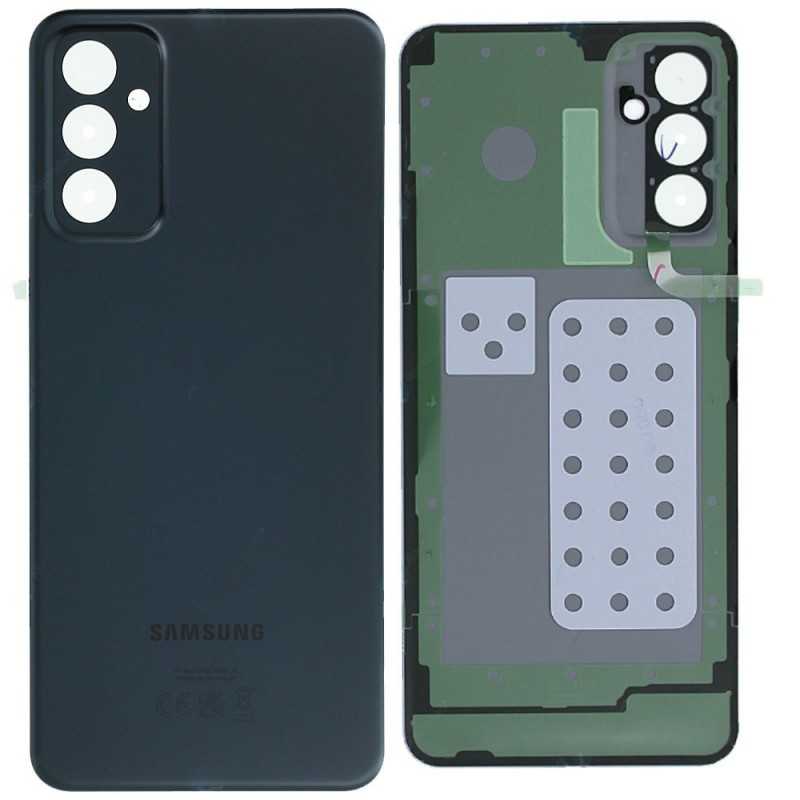 Samsung Back Cover Originale Service Pack con Camera Frame per Galaxy M23 SM-M236 | Deep Green
