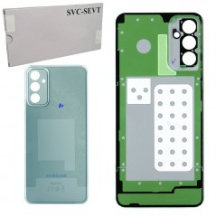 Foto di Samsung Back Cover Originale Service Pack con Camera Frame per Galaxy M23 SM-M236 | Light Blue - Samsung