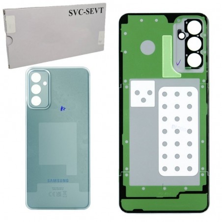 Product image Samsung Back Cover Originale Service Pack con Camera Frame per Galaxy M23 SM-M236 | Light Blue