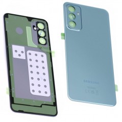 Discover Samsung Back Cover Originale Service Pack con Camera Frame per Galaxy M23 SM-M236 | Light Blue details
