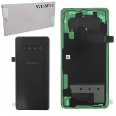 Discover Samsung Back Cover Originale Service Pack con Camera Frame per Galaxy S10 Plus SM-G975 | Nero details