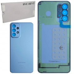 Discover Samsung Back Cover Originale Service Pack per Galaxy A23 SM-A235F | Blue details