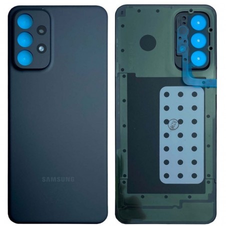 Samsung Back Cover Originale Service Pack per Galaxy A23 5G SM-A236 | Nero