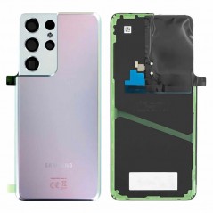 Samsung Back Cover Originale Service Pack per Galaxy S21 ULTRA | Phantom Silver Argento