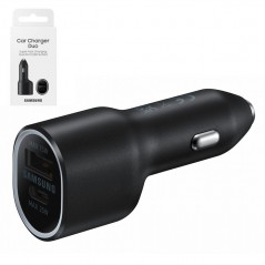 Discover Samsung Caricabatteria da Auto Super Fast Charging Dual Port (25w e 15W) details