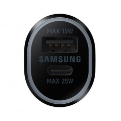 Samsung Super Fast Charging Dual Port Car Charger (25w and 15W) Car Charger Duo