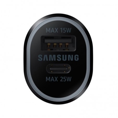 Samsung Super Fast Charging Dual Port Car Charger (25w and 15W) Car Charger Duo