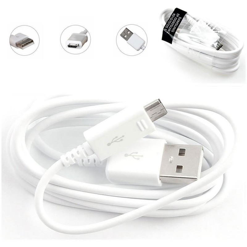 Samsung EP-DG925UW 1.2 Meter Micro USB to USB Cable for Galaxy S6 / S7 Line White | Bulk