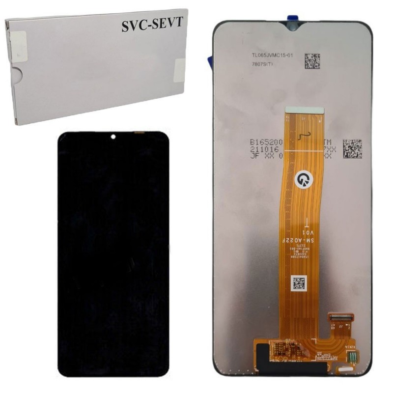 Samsung LCD Display IN SERVICE PACK NO FRAME For Galaxy A02 SM-A022F | FLAT V01 / FLAT BOE B8 R2.2