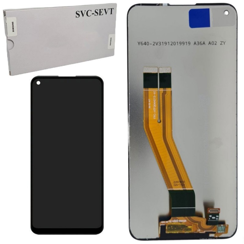 Samsung LCD Display IN SERVICE PACK NO FRAME For Galaxy A115 A11 / M115 M11 2020 | 157mm