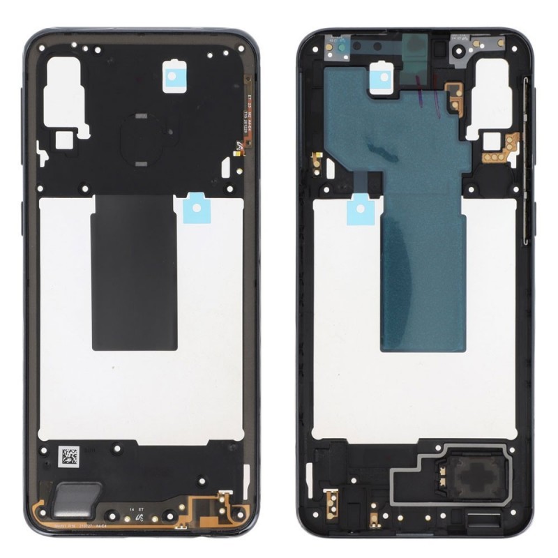 Samsung Middle Cover Originale Service Pack per Galaxy A40 SM-A405F | Nero