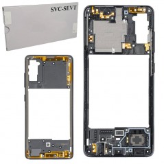 Discover Samsung Middle Cover Originale Service Pack per Galaxy A41 SM-A415F | Nero details