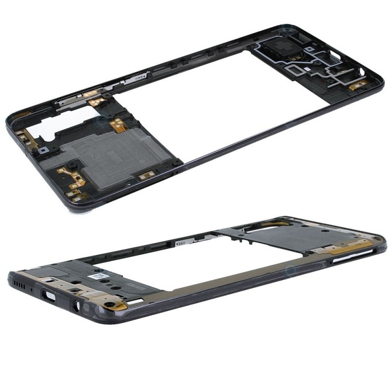 Samsung Middle Cover Originale Service Pack per Galaxy A41 SM-A415F | Nero