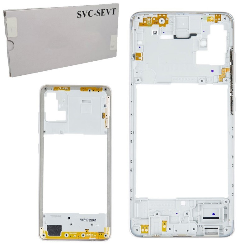 Samsung Middle Cover Originale Service Pack per Galaxy A51 SM-A515F | Bianco
