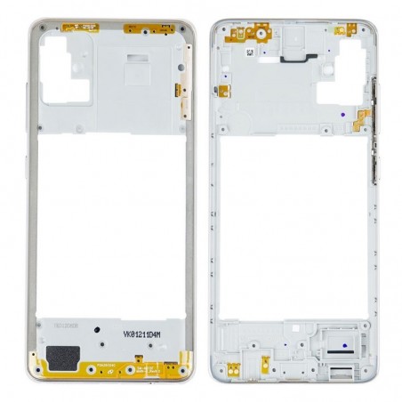 Samsung Middle Cover Original Service Pack for Galaxy A51 SM-A515F | White