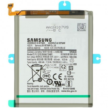 Product image Samsung Service Pack Battery EB-BA715ABY Genuine for Galaxy A71 A715