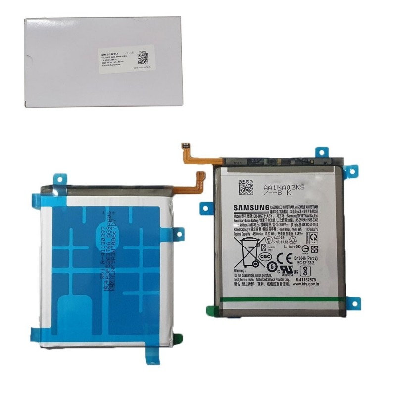 Samsung Service Pack Batteria EB-BG781ABY Originale per Galaxy G780 S20 FE | S20 FE 5G | A52 | A52 5G | A52s 5G Samsung Service Pack Batteria EB-BG781ABY Originale per Galaxy G780 S20 FE | S20 FE 5G | A52 | A52 5G | A52s 5G