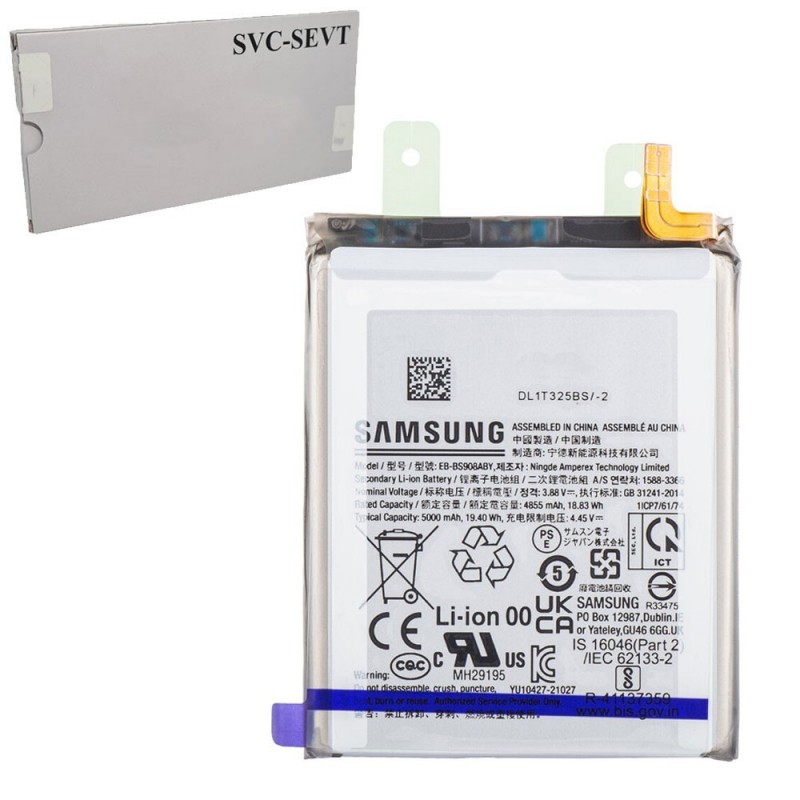 Samsung Service Pack Battery EB-BS908ABY Original for Galaxy S22 Ultra 5G SM-S908B