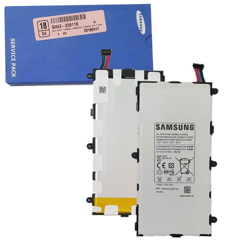 Samsung Service Pack Original T4000E Battery for Galaxy Tab 3 7.0 P3200 | SM-T210 | SM-T211