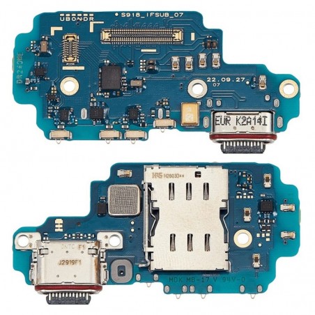 Samsung Samsung SERVICE PACK Connettore di Ricarica ORIGINALE Charging Board Per Galaxy G918 S23 ULTRA for sale