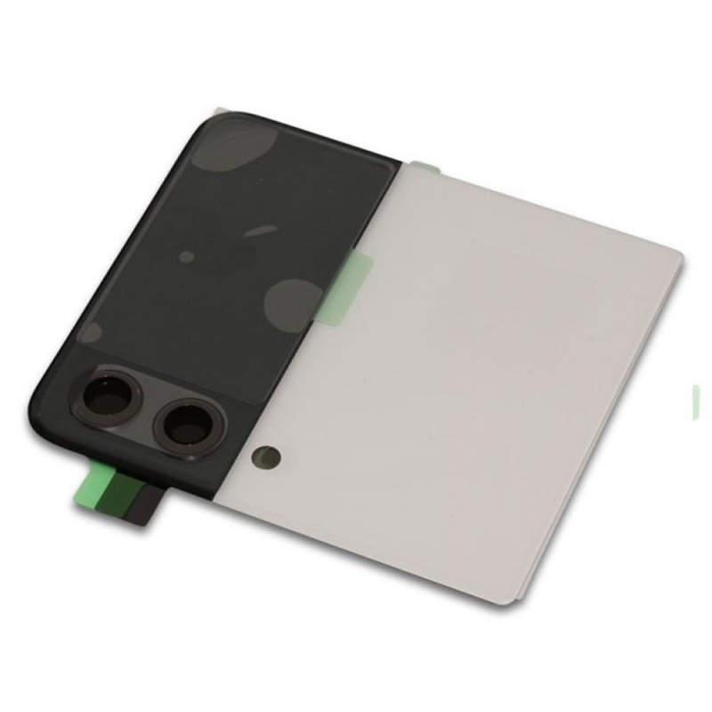 Samsung Service Pack Display LCD ORIGINALE Per Galaxy Z Flip 3 (Esterno) F711 Bianco