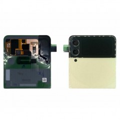 Samsung Service Pack Display LCD ORIGINALE Per Galaxy Z Flip 3 (Esterno) F711 Crema