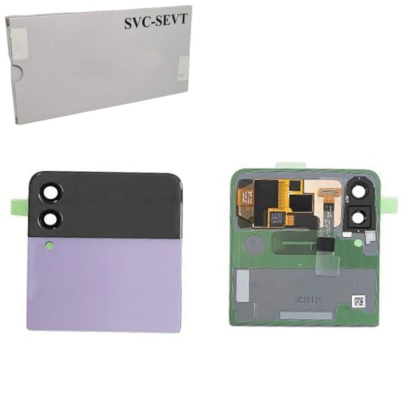 Samsung Service Pack Display LCD ORIGINALE Per Galaxy Z Flip 3 (Esterno) F711 Lavender