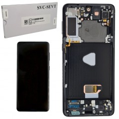Discover Samsung Service Pack LCD Display for Galaxy G996 S21 Plus 5G | Black details