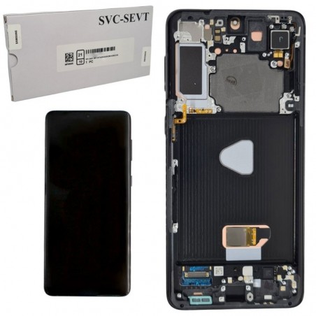 Discover Samsung Service Pack LCD Display for Galaxy G996 S21 Plus 5G | Black details