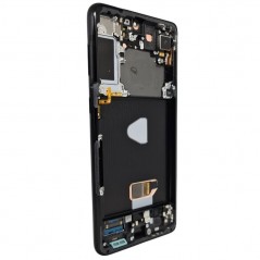 Samsung Service Pack Original LCD Display + Frame For Galaxy G996 S21 Plus 5G | Black | NO ROOM