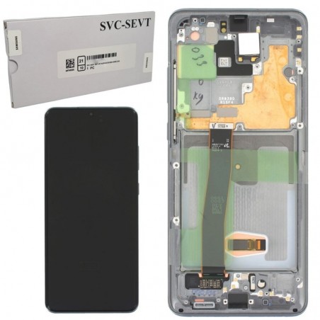 Samsung Samsung Service Pack Lcd + Frame (SENZA CAMERA) Per Galaxy S20 ULTRA G988 | Cosmic Gray for sale