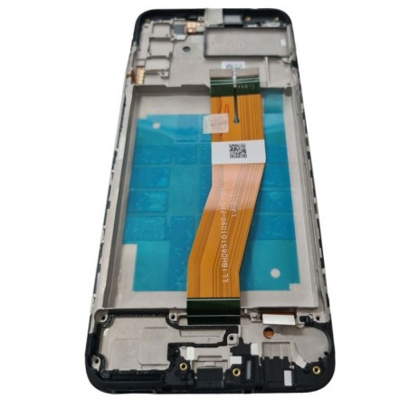 Samsung Service Pack Original LCD Display + Frame For Galaxy A03S SM-A037G NON EU (SVC) | Black