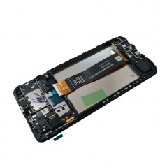 Scopri Samsung SERVICE PACK Display LCD ORIGINALE + Frame Per Galaxy A12 2021 A127 - M12 M127 | FLAT BOE B6 A127F in VERTICALE i
