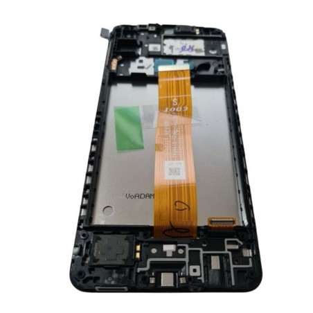 Samsung SERVICE PACK Display LCD ORIGINALE + Frame Per Galaxy A12 2021 A127 - M12 M127 | FLAT SM-A032F REV0.0 CDOT S