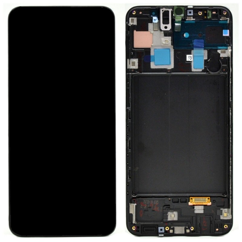 Samsung Service Pack Original LCD Display + Frame For Galaxy A305 A30 2019 | Black