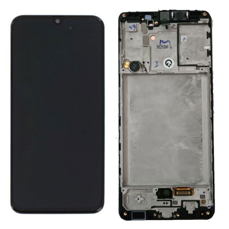 Samsung Service Pack Original LCD Display + Frame For Galaxy A315 A31 2020 | Black