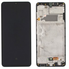 Samsung Service Pack Original LCD Display + Frame For Galaxy A32 4G SM-A325 | Black