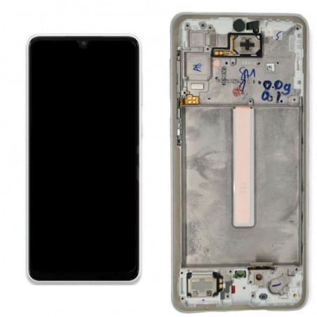 Samsung Service Pack Original LCD Display + Frame For Galaxy A336 A33 5G | White