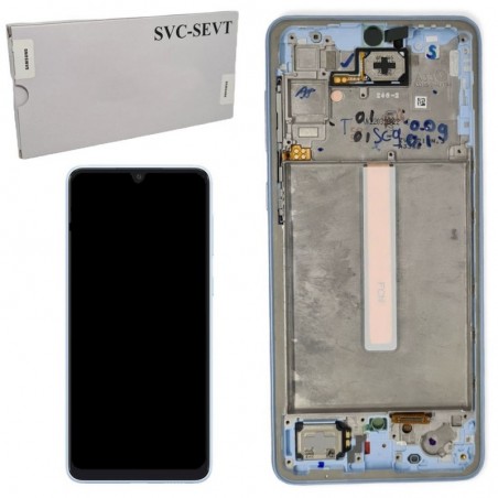 Product image Samsung SERVICE PACK Display LCD ORIGINALE + Frame Per Galaxy A336 A33 5G | Blu