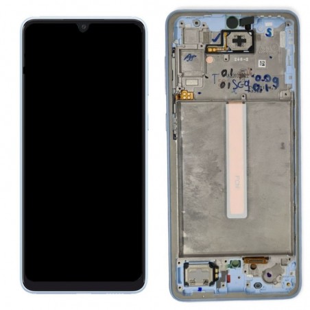 Samsung Service Pack Original LCD Display + Frame For Galaxy A336 A33 5G | Blue