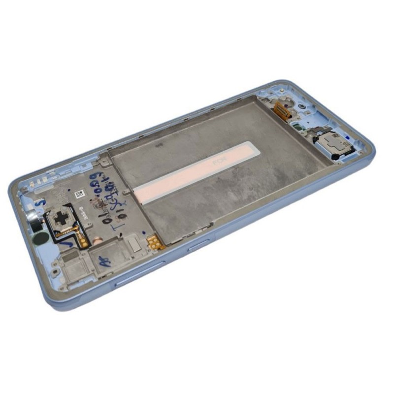Samsung SERVICE PACK Display LCD ORIGINALE + Frame Per Galaxy A336 A33 5G | Blu