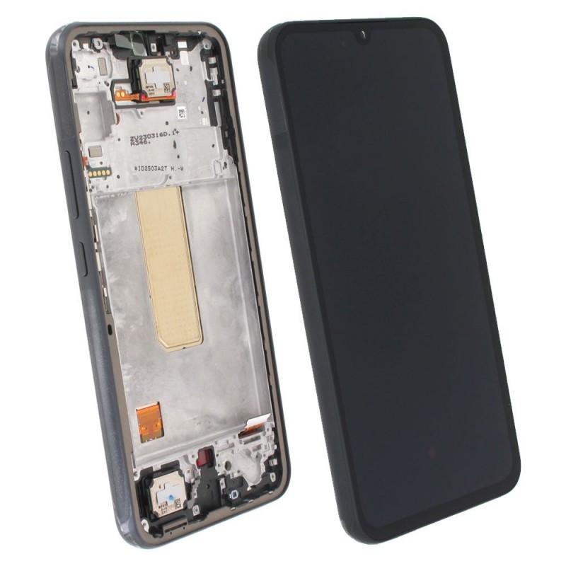 Samsung Service Pack Original LCD Display + Frame For Galaxy A34 5G SM-A346 2023 | BLACK