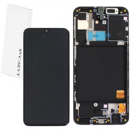 Discover Samsung Service Pack LCD Display for Galaxy A405 A40 | Black details