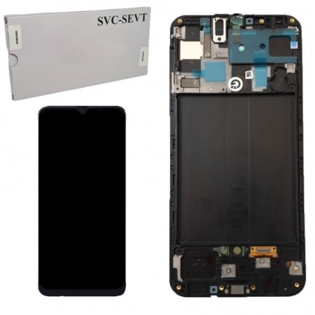 Discover Samsung Service Pack Lcd for Galaxy A505 A50 Black details