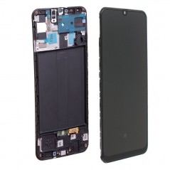 Acquista Samsung SERVICE PACK Display LCD ORIGINALE + Frame Per Galaxy A505 A50 | Nero su Smartness
