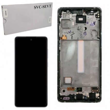 Samsung Samsung Service Pack Display LCD + Frame Per Galaxy A525 A52 - A526B A52 5G | Bianco for sale