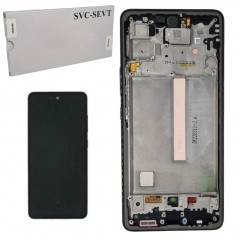 Discover Samsung Service Pack Display LCD + Frame Per Galaxy A536 A53 5G | Nero details