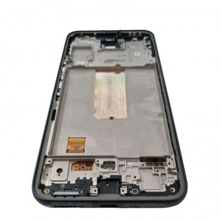 Samsung SERVICE PACK Display LCD ORIGINALE + Frame Per Galaxy A54 5G SM-A546 | Nero