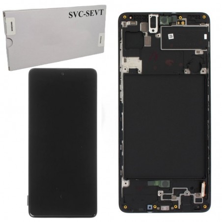 Discover Samsung Service Pack Lcd for Galaxy A715 A71 Black details